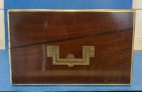 Georgian Brassbound Mahogany Writing Slope (10 of 16) Georgian Brassbound Mahogany Writing Slope (10 of 16)