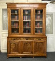 Fine Quality French Walnut Library Bookcase (23 of 23) Fine Quality French Walnut Library Bookcase (23 of 23)