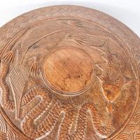Carved Nigerian African Vintage Table (6 of 11) Carved Nigerian African Vintage Table (6 of 11)
