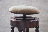 Victorian Mahogany Circular Revolving Piano Stool (2 of 9) Victorian Mahogany Circular Revolving Piano Stool (2 of 9)