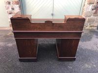 Antique Oak Pedestal Writing Desk (Pri) (2 of 13) Antique Oak Pedestal Writing Desk (Pri) (2 of 13)