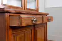 Handsome Victorian Walnut Glazed Bookcase C1890 (10 of 12) Handsome Victorian Walnut Glazed Bookcase C1890 (10 of 12)