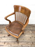 Early 20th Century Antique Swivel Desk Chair (7 of 10) Early 20th Century Antique Swivel Desk Chair (7 of 10)