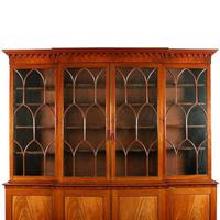 Georgian Mahogany Breakfront Bookcase (2 of 6) Georgian Mahogany Breakfront Bookcase (2 of 6)