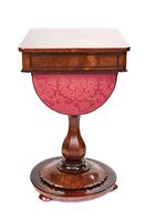 Fine Early Victorian Burr Walnut Work Table (4 of 10) Fine Early Victorian Burr Walnut Work Table (4 of 10)