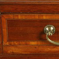 Victorian Mahogany & Satinwood Pedestal Desk (5 of 8) Victorian Mahogany & Satinwood Pedestal Desk (5 of 8)