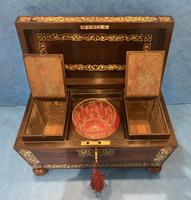 Regency Rosewood Twin Canister Tea Caddy (16 of 23) Regency Rosewood Twin Canister Tea Caddy (16 of 23)