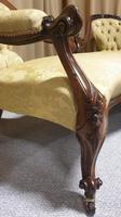Outstanding Mahogany Cameo Backed Sofa (10 of 20) Outstanding Mahogany Cameo Backed Sofa (10 of 20)