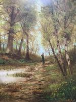 'John Williamson' Superb Woodland Landscape Oil Painting (4 of 11) 'John Williamson' Superb Woodland Landscape Oil Painting (4 of 11)