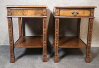 Pair of Burr Walnut End Tables Iain James Fine Furniture (6 of 9) Pair of Burr Walnut End Tables Iain James Fine Furniture (6 of 9)