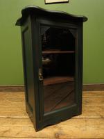 Small Green Painted Cabinet with Glazed Door, Industrial Green Cabinet (3 of 13) Small Green Painted Cabinet with Glazed Door, Industrial Green Cabinet (3 of 13)