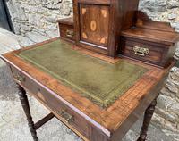 Antique Rosewood Inlaid Writing Desk (13 of 19) Antique Rosewood Inlaid Writing Desk (13 of 19)
