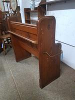 Small Antique Church Pew (5 of 5) Small Antique Church Pew (5 of 5)