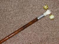 Antique hallmarked 1913 silver dress cane w/ carved fist & french porcelain yop (7 of 14) Antique hallmarked 1913 silver dress cane w/ carved fist & french porcelain yop (7 of 14)