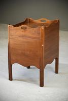 Mahogany Tray Top Commode Bedside Cupboard (9 of 11) Mahogany Tray Top Commode Bedside Cupboard (9 of 11)