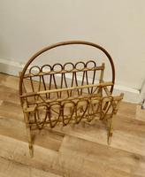 Mid Century Bamboo Magazine Rack (4 of 5) Mid Century Bamboo Magazine Rack (4 of 5)