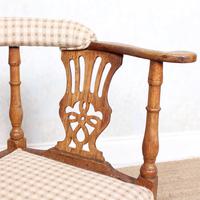 Georgian Corner Elbow Chair Beech (8 of 10) Georgian Corner Elbow Chair Beech (8 of 10)