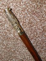 Vintage Bamboo 1953 Queen Elizabeth's Coronation Brass Topped Sword Stick (11 of 18) Vintage Bamboo 1953 Queen Elizabeth's Coronation Brass Topped Sword Stick (11 of 18)