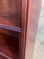 Tall English Mahogany Open Library Bookcase (10 of 10) Tall English Mahogany Open Library Bookcase (10 of 10)