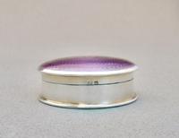 Art Deco Silver & Guilloche Enamel Pill Box by Cohen & Charles, Birmingham 1920 (2 of 5) Art Deco Silver & Guilloche Enamel Pill Box by Cohen & Charles, Birmingham 1920 (2 of 5)