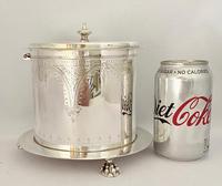 Victorian Silver Plated Biscuit Wafer Box c.1890 (8 of 9) Victorian Silver Plated Biscuit Wafer Box c.1890 (8 of 9)
