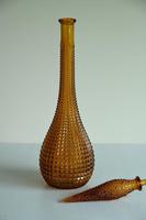 Amber Glass Genie Bottle (7 of 7) Amber Glass Genie Bottle (7 of 7)