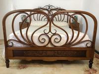 Antique Bentwood Large Double Bed By Jacob & Josef Kohn c.1900 (3 of 12) Antique Bentwood Large Double Bed By Jacob & Josef Kohn c.1900 (3 of 12)