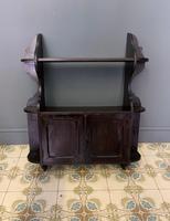 Rustic Vintage Wall Cabinet with Cupboard