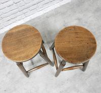 Pair of 19th Century Stools (4 of 4) Pair of 19th Century Stools (4 of 4)