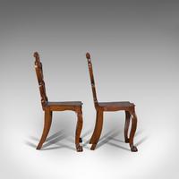 Pair of Antique Shield Back Chairs, Scottish, Oak, Hall Seat, Victorian c.1880 (3 of 12) Pair of Antique Shield Back Chairs, Scottish, Oak, Hall Seat, Victorian c.1880 (3 of 12)