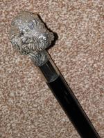 Vintage 925 Silver Detailed Deer Hound Dog's Head Walking Stick / Cane (11 of 20) Vintage 925 Silver Detailed Deer Hound Dog's Head Walking Stick / Cane (11 of 20)