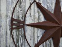 Iron Wall Hanging Nautical North South East & West, Ships Compass (3 of 6) Iron Wall Hanging Nautical North South East & West, Ships Compass (3 of 6)