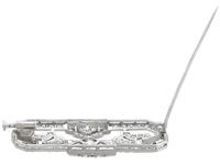 4.53ct Diamond & Platinum Brooch - Art Deco - French c.1930 (6 of 9) 4.53ct Diamond & Platinum Brooch - Art Deco - French c.1930 (6 of 9)