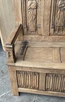 French Gothic Oak Hall Bench (2 of 8) French Gothic Oak Hall Bench (2 of 8)