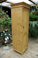Gorgeous Old Stripped Pine Cupboard / Cabinet / Wardrobe - Hall / Linen / Larder (3 of 11) Gorgeous Old Stripped Pine Cupboard / Cabinet / Wardrobe - Hall / Linen / Larder (3 of 11)