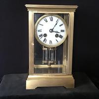 Clock 4 Glass Mantle Victorian (8 of 8) Clock 4 Glass Mantle Victorian (8 of 8)