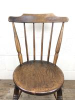 Set of Four Victorian Elm Penny Chairs (11 of 11) Set of Four Victorian Elm Penny Chairs (11 of 11)