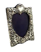 Antique Victorian Sterling Silver 1/2" Cherubs Photo Frame 1897 (9 of 9) Antique Victorian Sterling Silver 1/2" Cherubs Photo Frame 1897 (9 of 9)