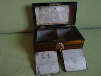 Dome Top Twin Tea Caddy - Original Lids c.1890 (5 of 6) Dome Top Twin Tea Caddy - Original Lids c.1890 (5 of 6)