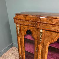 High Quality Victorian Burr Walnut Antique Credenza (10 of 10) High Quality Victorian Burr Walnut Antique Credenza (10 of 10)