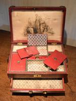 Fine Regency Leather Work Box (10 of 14) Fine Regency Leather Work Box (10 of 14)
