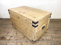 Antique Large Rustic Pine Trunk (7 of 10) Antique Large Rustic Pine Trunk (7 of 10)