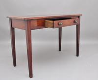 Early 19th Century Mahogany Side Table with a Single Frieze Drawer (4 of 9) Early 19th Century Mahogany Side Table with a Single Frieze Drawer (4 of 9)