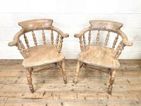 Pair of Antique Smoker’s Bow Chairs (3 of 10) Pair of Antique Smoker’s Bow Chairs (3 of 10)