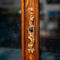 Marquetry Bombe Fronted Display Cabinet (7 of 14) Marquetry Bombe Fronted Display Cabinet (7 of 14)