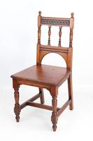 Late Victorian Oak Hall Chair (8 of 13) Late Victorian Oak Hall Chair (8 of 13)