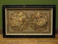 Framed Vintage Balinese Embroidered Tapestry of Two Gentlemen Warriors (2 of 12) Framed Vintage Balinese Embroidered Tapestry of Two Gentlemen Warriors (2 of 12)