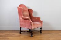 Attractive Large Early 20th Century Wingback Armchair (3 of 13) Attractive Large Early 20th Century Wingback Armchair (3 of 13)