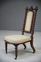 Walnut Barley Twist Bedroom Chair (9 of 13) Walnut Barley Twist Bedroom Chair (9 of 13)