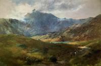 (2of2) Huge Magnificent 19thc Snowdonia Mountain Welsh Landscape Oil Painting (7 of 13) (2of2) Huge Magnificent 19thc Snowdonia Mountain Welsh Landscape Oil Painting (7 of 13)